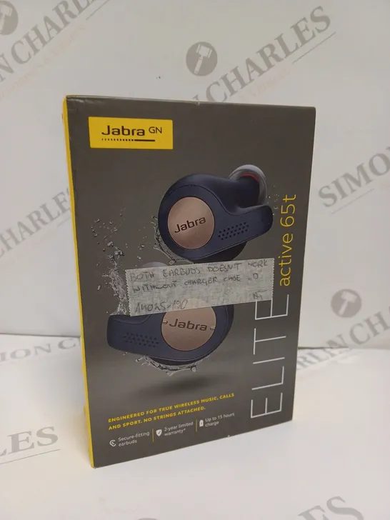 BOXED JABRA ELITE ACTIVE 65T EARBUDS