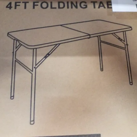 BOXED NEO 4FT FOLDING TABLE