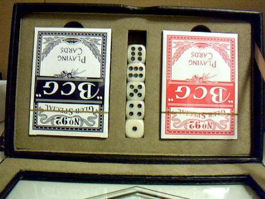 DICE AND CARD GAMES SET 