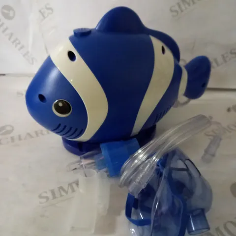 A&D MEDICAL UN-019 CHILD FRIENDLY COMPRESSOR NEBULISER - BLUE CLOWNFISH