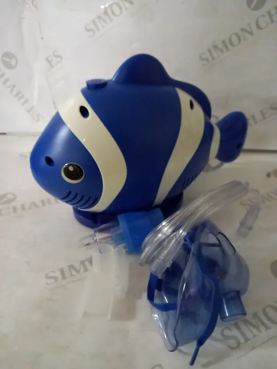 A&D MEDICAL UN-019 CHILD FRIENDLY COMPRESSOR NEBULISER - BLUE CLOWNFISH