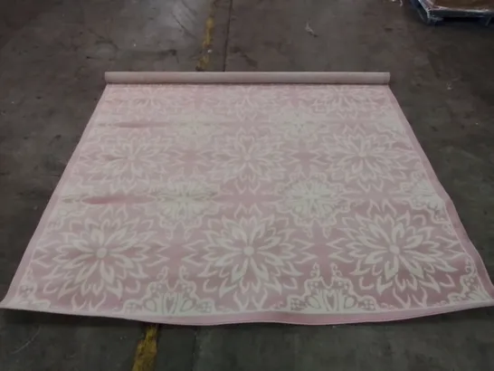 FLORAL IVORY/PINK RUG // SIZE: 240X300CM