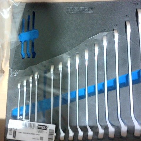 HAZET 163-99/18 12-POINT TRACTION PROFILE COMBINATION WRENCH SET