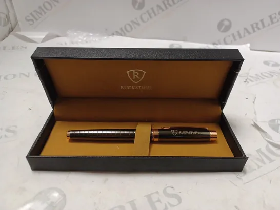 RUCKSTUHL STAINLESS STEEL LUXURY PEN IN GIFT BOX 