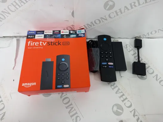 BOXED AMAZON FIRE TV STICK LITE