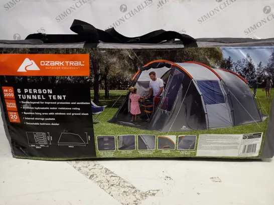 OZARK TRAIL 6-PERSON TUNNEL TENT 