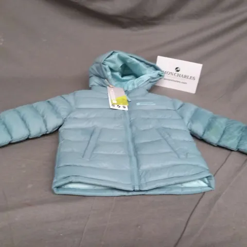 WAREHOUSE MOUNTAIN SEASONS 2 KIDS PADDED JACKET TEAL 2-3YR