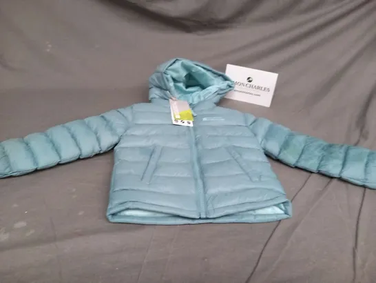 WAREHOUSE MOUNTAIN SEASONS 2 KIDS PADDED JACKET TEAL 2-3YR