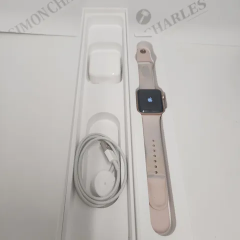 APPLE WATCH SERIES 3 SMART WATCH ROSE GOLD