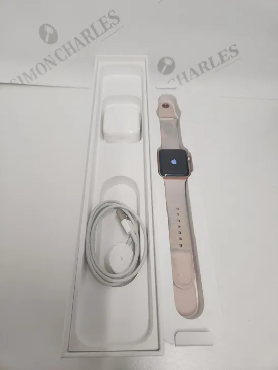 APPLE WATCH SERIES 3 SMART WATCH ROSE GOLD