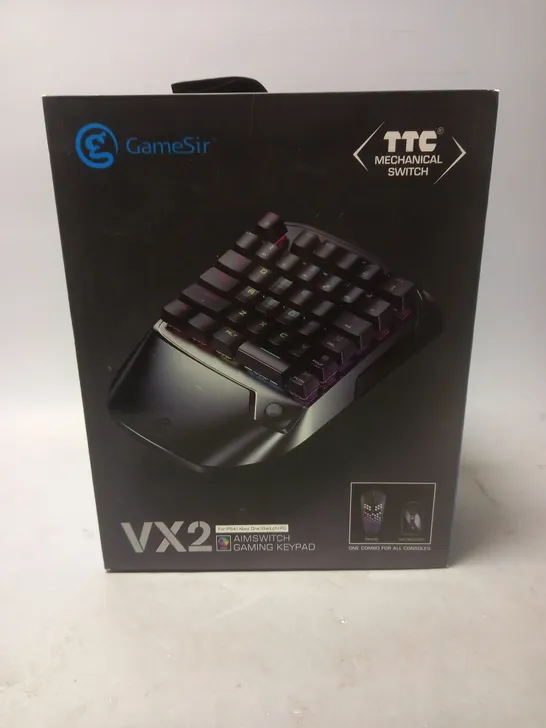 BOXED GAMESIR VX2 AIMSWITCH GAMING KEYBOARD FOR PS4 / XBOX ONE / SWITCH IPC