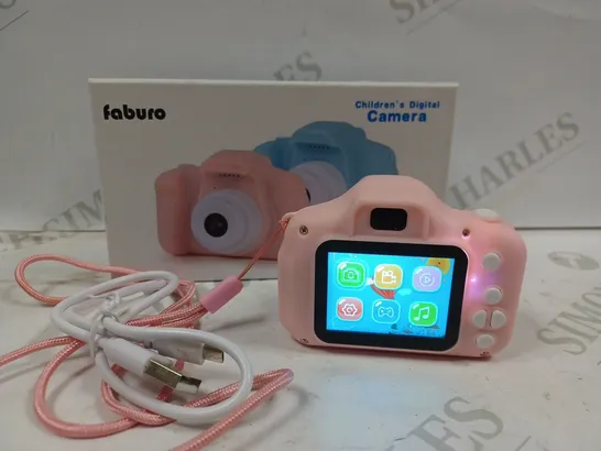 BOXED FABURO CHILDREN'S DIGITAL CAMERA 