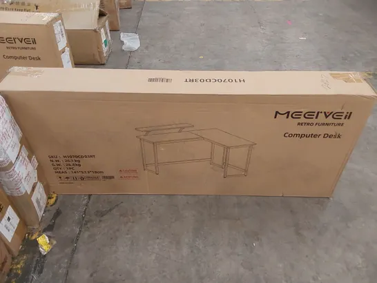 BOXED MEEIVEIL COMPUTER DESK (1 BOX)