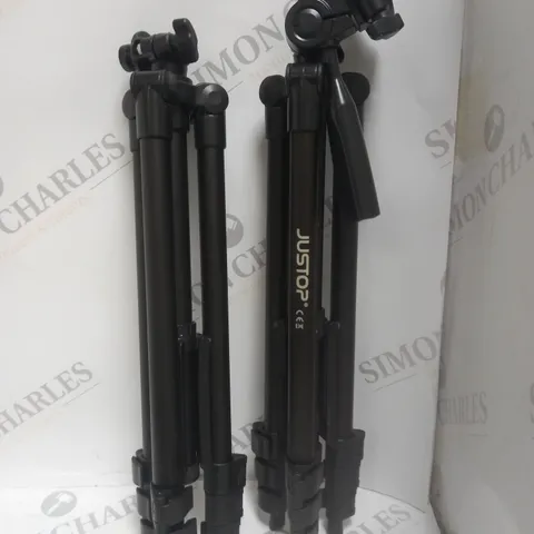 JUSTOP ALUMINIUM TRIPOD TWIN SET 