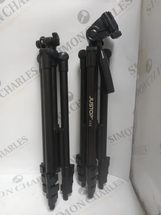 JUSTOP ALUMINIUM TRIPOD TWIN SET 