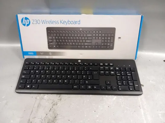 FIVE BOXED HP 230 WIRELESS KEYBOARDS