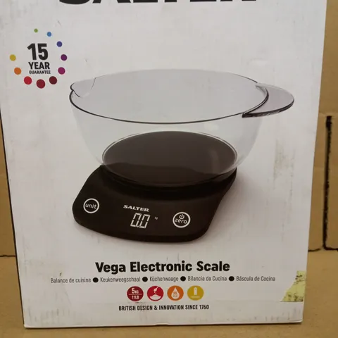 BOXED SALTER VEGA ELECTRONIC SCALE