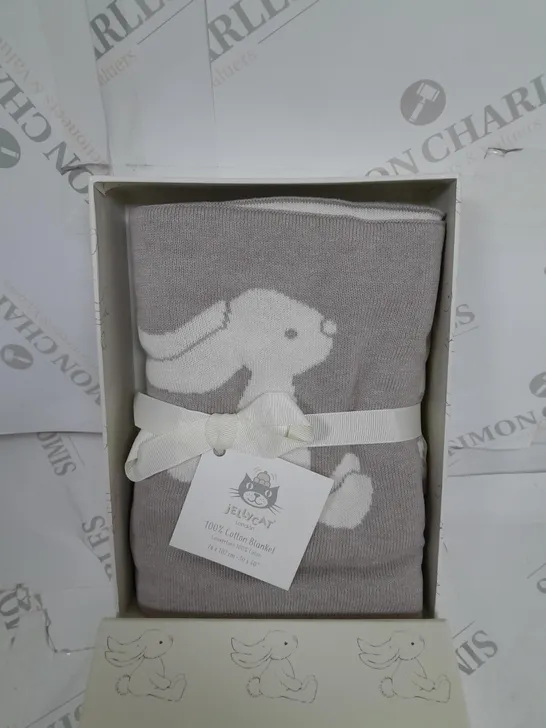 JELLYCAT 100% COTTON BLANKET 