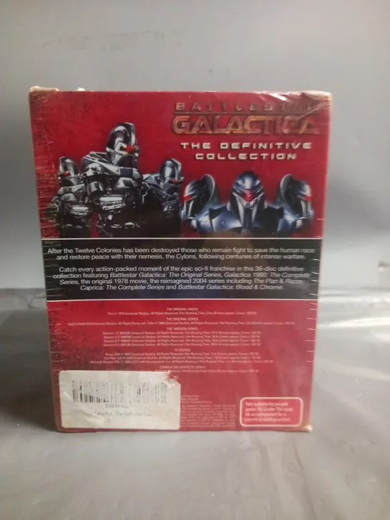 SEALED BATTLESTAR GALACTICA DEFINITIVE COLLECTION