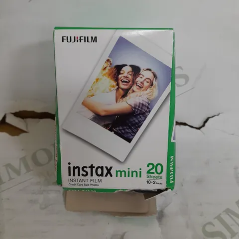 FUJIFILM INSTAX INSTAX MINI CREDIT CARD SIZE GLOSSY PHOTO FILM 10 PACK