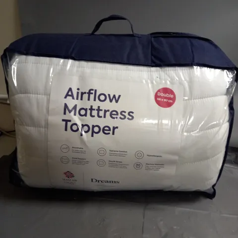 DREAMS AIRFLOW MATTRESS TOPPER - DOUBLE