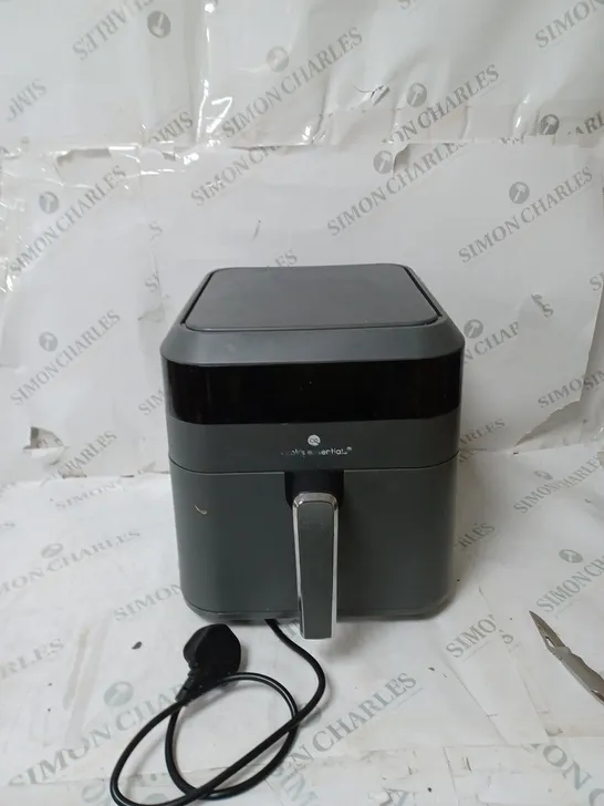 COOK'S ESSENTIALS 5.8L AIR FRYER IN SLATE GREY