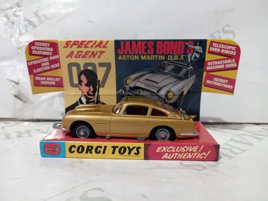 CORGI TOYS 261 SPECIAL AGNT 007 JAMES BOND'S ASTON MARTIN DB5