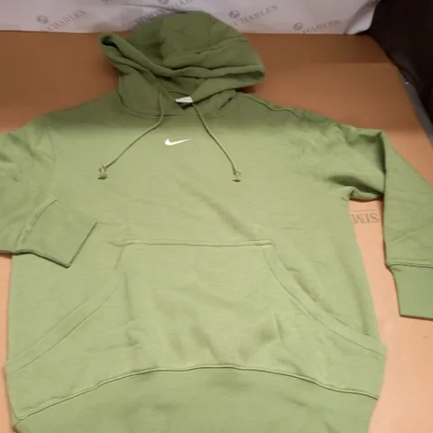 NIKE GREEN HOODIE - XS