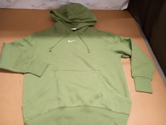 NIKE GREEN HOODIE - XS