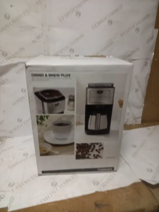 CUISINART GRIND & BREW PLUS AUTOMATIC BEAN-TO-CUP MACHINE 