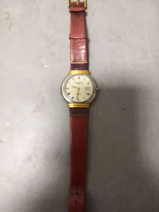 CHRISTIAN DIOR PARIS QUARTZ WRIST WATCH