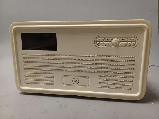 BOXED VQ RETRO BLUETOOTH DAB RADIO - CREAM