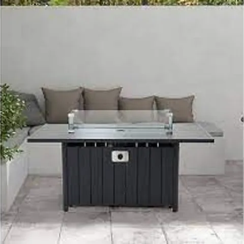 BOXED MY GARDEN STORIES ST TROPEZ FIREPIT TABLE GREY