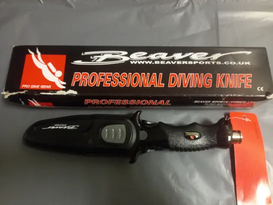 BEAVER PROFESSIONAL DISCOVERY DIVING KNIFE 