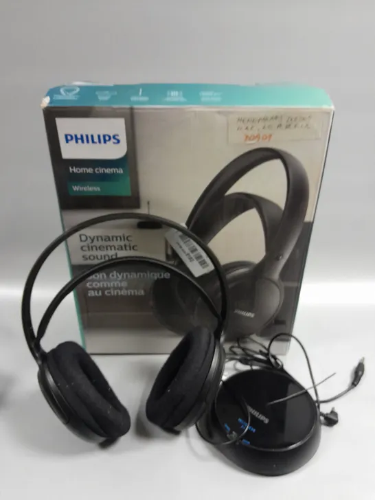 BOXED PHILIPS SHC5200 HOME CINEMA HEADPHONES 