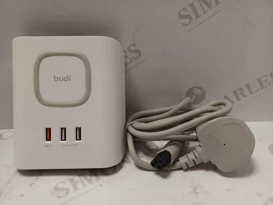 BUDI WIRELESS CHARGER WITH 3 USB CHARGING STATION