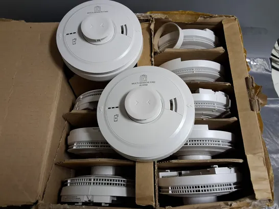 LOT OF 20 MULTI-SENSOR FIRE ALARMS 