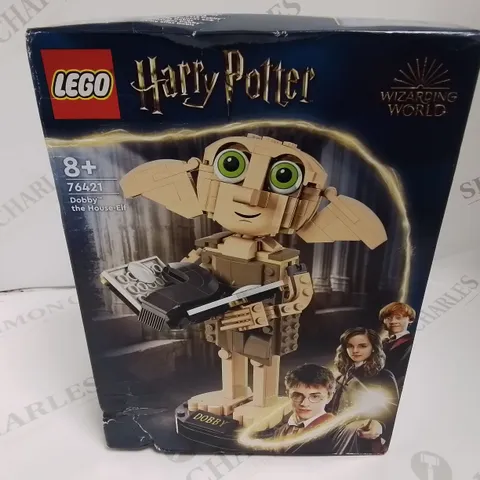 BOXED LEGO HARRY POTTER DOBBY THE HOUSE ELF 76421