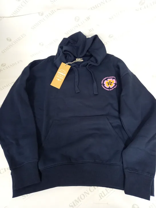 LAGOONERS NAVY HIGH TIDES HOODIE -SIZE 12