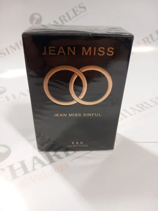 BOXED AND SEALED JEAN MISS JEAN MISS SINFUL EAU DE TOILETTE 75ML