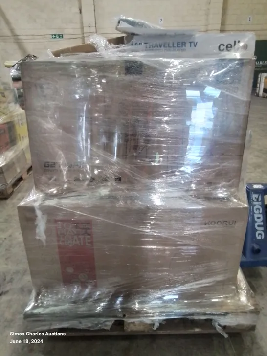 PALLET OF APPROXIMATELY 21 UNPROCESSED RAW RETURN MONITORS TO INCLUDE;