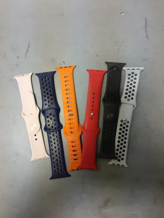 LARGE ASSORTMENT OF SMARTWATCH STRAPS IN VARIOUS DESIGNS