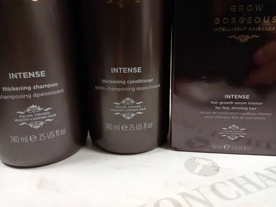 GROW GORGEOUS INTENSE HAIRCARE BUNDLE 3 ITEMS