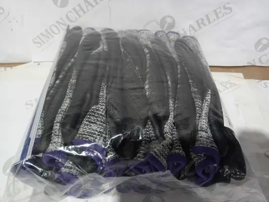 PACK OF APPROXIMATELY 12 PAIRS OF BRAND NEW ANSELL EDGE 48-705 PROTECTIVE WORK GLOVES SIZE 6