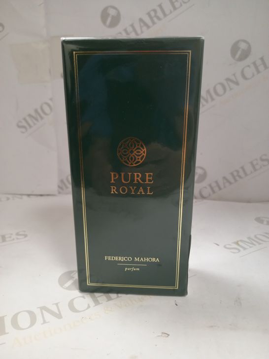 BOXED AND SEALED FEDERICO MAHORA PURE ROYAL PARFUM 50ML 