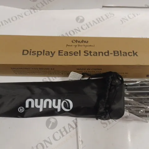 DISPLAY EASEL STAND - BLACK