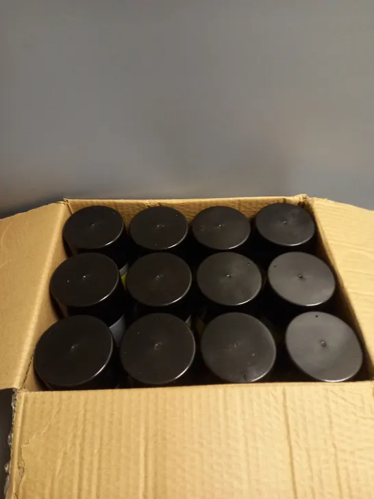 BOXED LOT OF 12 CAR PRIDE UNDER BODY SEAL BLACK SPRAY PAINT 400ML