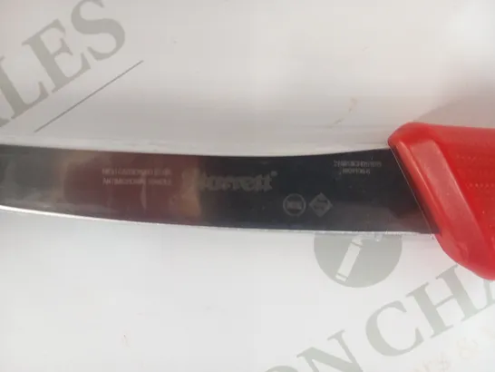 APPROXIMATELY 6 STARRETT BUTCHER KNIFE DEBONING WITH CURVED NARROW BLADE