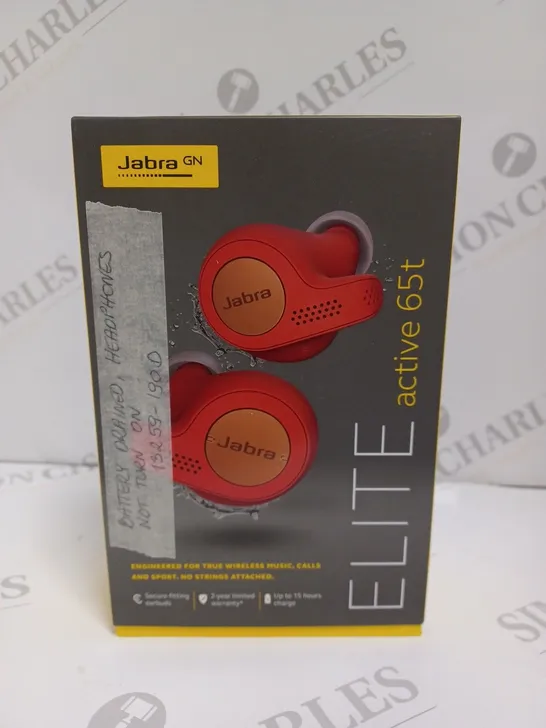 BOXED JABRA ELITE ACTIVE 65T EARBUDS