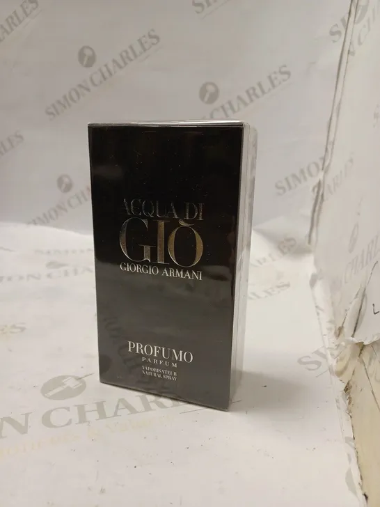 BOXED AND SEALED GIORGIO ARMANI ACQUA DI GIO PROFUMO 125ML